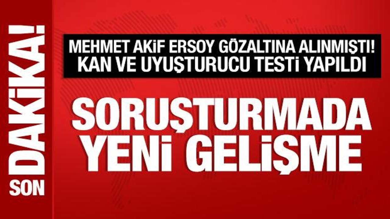 Mehmet Akif Ersoy adliyeye sevk edildi